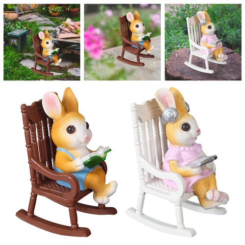 Kaninchen-Gartenstatue