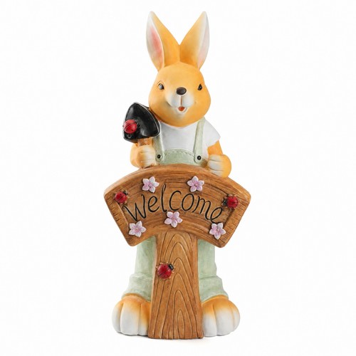 Hasen statue mit - hasen,
