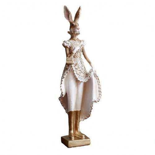 Hase figur auf - auf, sockel